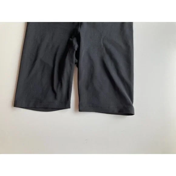 GIRLFRIEND COLLECTIVE Black Float Set Juliet Bra High Rise Bike Shorts, Size S/M - Picture 9 of 16